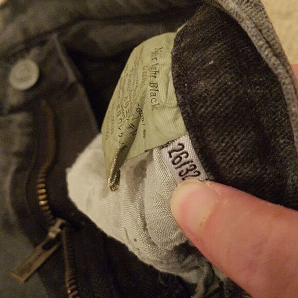 2/$20  Cheap Monday Narr Tight Black jeans size 26 - Picture 5 of 11